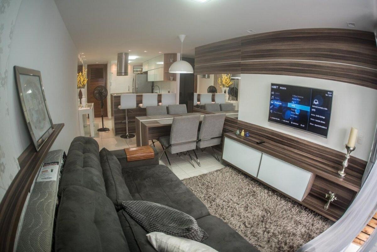 Flat Cabo Branco - Alto Padrao Apartment โจเอาเปสโซอา ภายนอก รูปภาพ