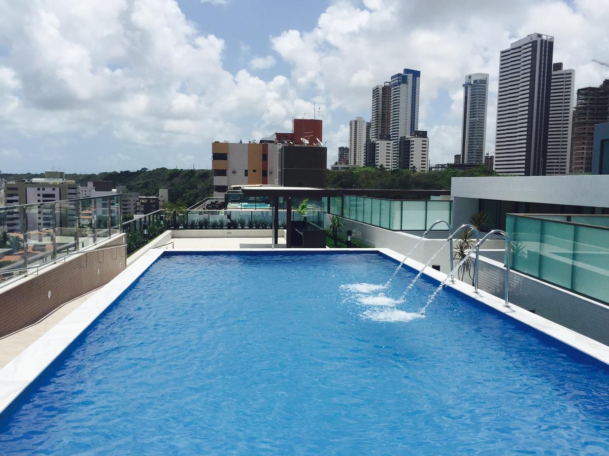 Flat Cabo Branco - Alto Padrao Apartment โจเอาเปสโซอา ภายนอก รูปภาพ